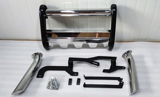 comprar Material de acero inoxidable 2018 del ODM Silverado Ford Raptor Front Bumper Silver online manufacture