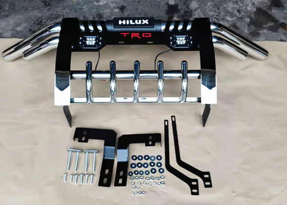comprar Barra de acero Hilux Vigo Bull Bar de la parrilla de la camioneta pickup del metal negro online manufacture