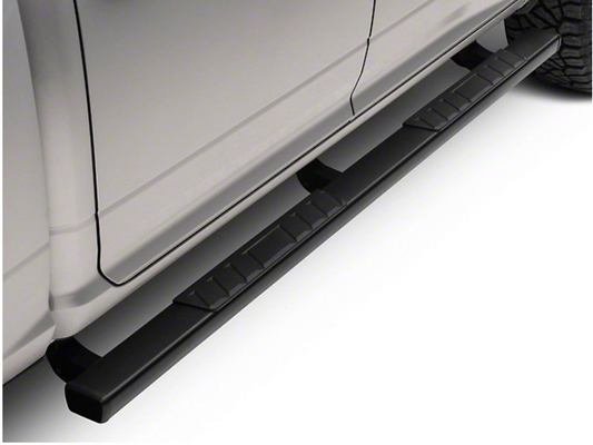Barra lateral Runningboards del camión del negro de la aleación de aluminio de 4 pulgadas para Silverado 2007-2018
